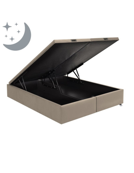 SOMMIER COFFRE PREMIUM TEMPUR H36cm
