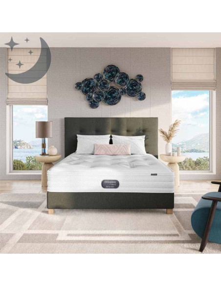 MATELAS SIMMONS BEAUTYREST RESORT ISLAND 30cm
